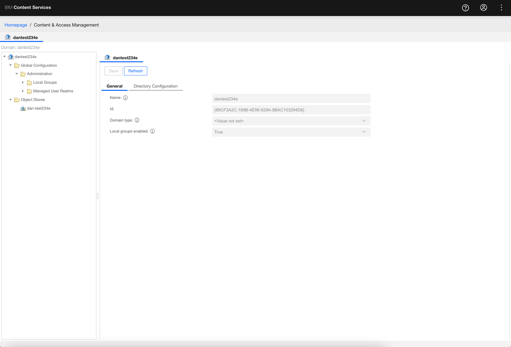 Content and Access Management UI