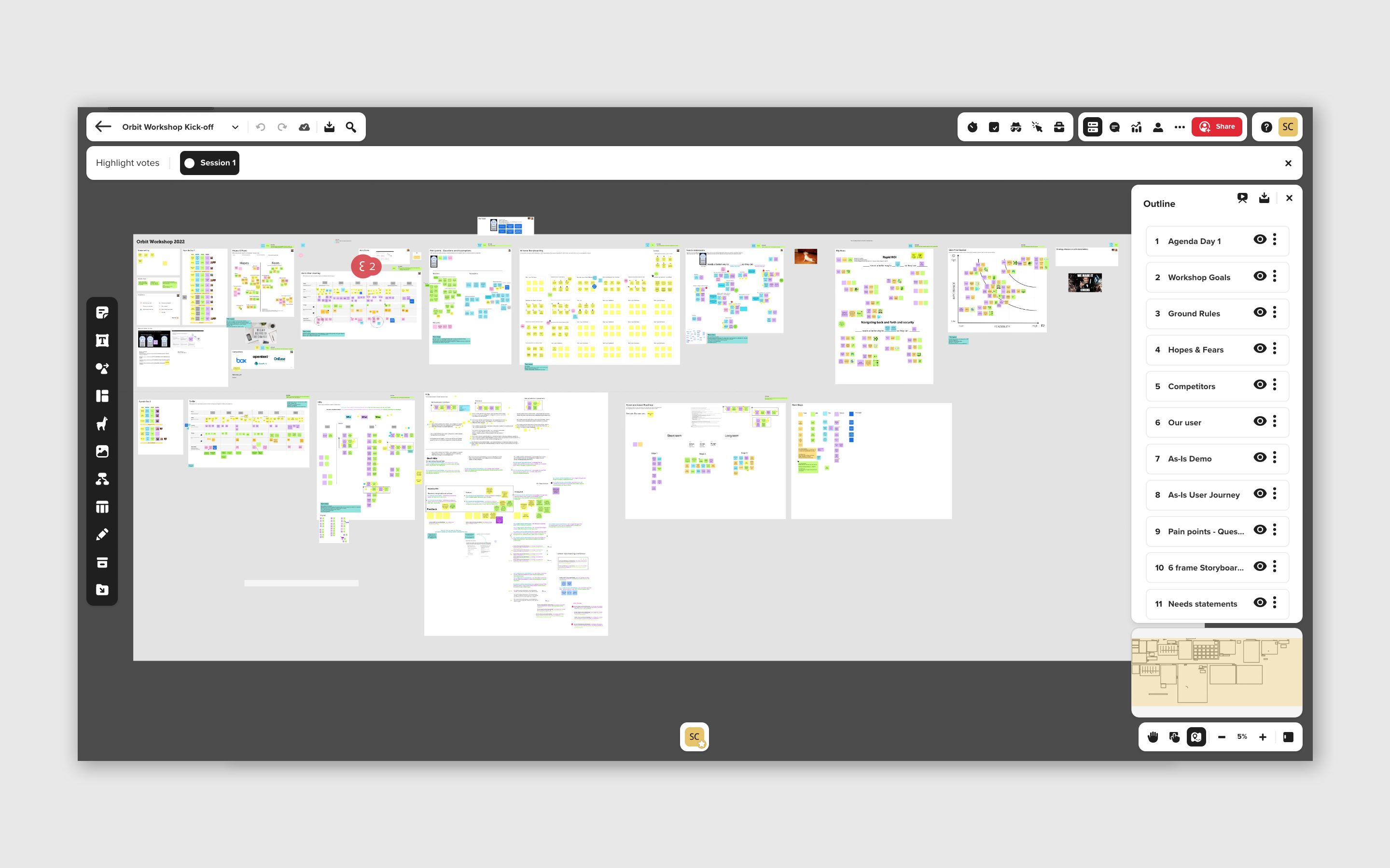 Enterprise Design Thinking kickoff workshop
