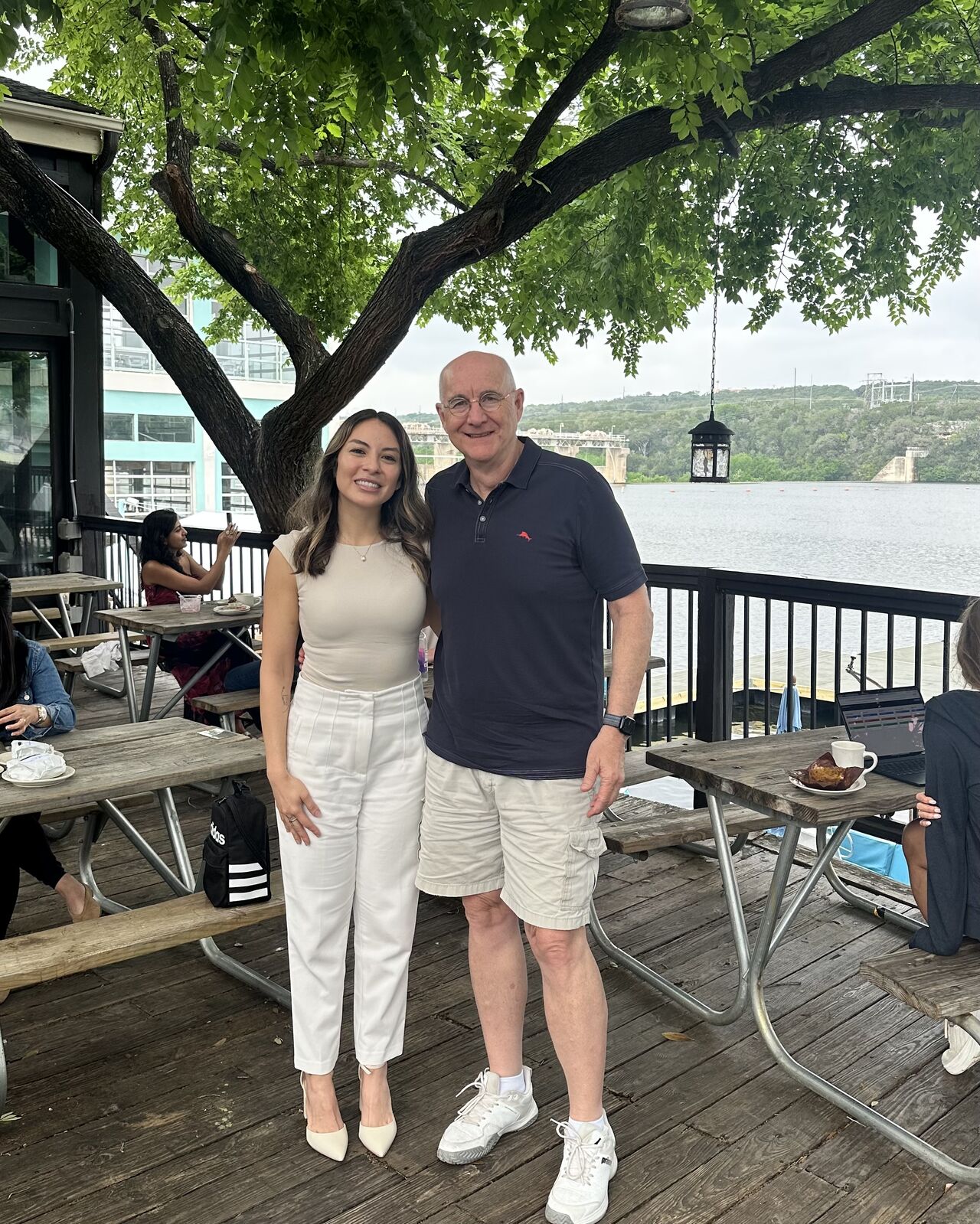 Susana with Phil Gilbert
