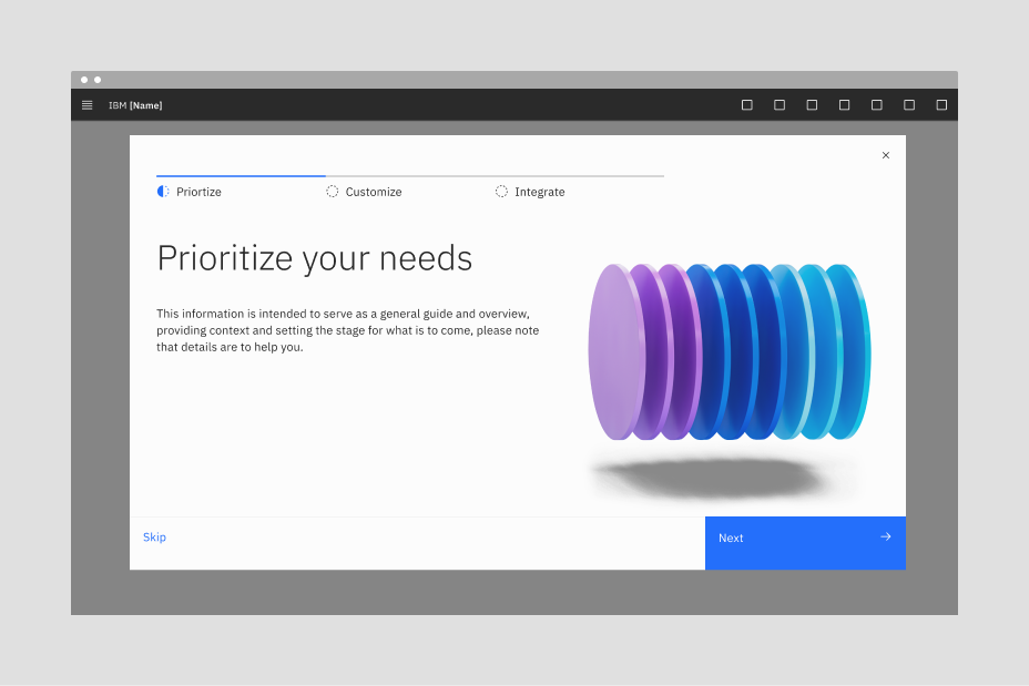 Interstitial product value use case